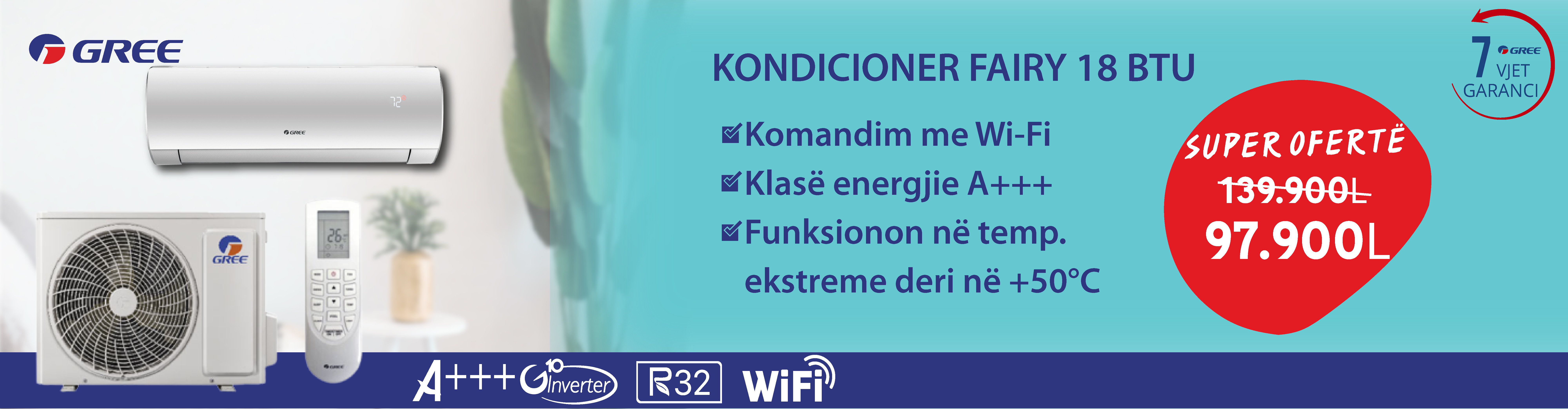 kondicioner gree 18 btu